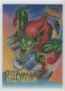 1995 Fleer Ultra Marvel Spider-Man - Clear Chrome #2 - Green Goblin