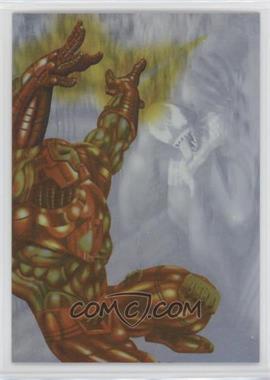 1995 Fleer Ultra Marvel Spider-Man - Holoblast #4 - Venom vs. Iron Man