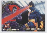 Greatest Battles - Cyclops vs. Mr. Sinister