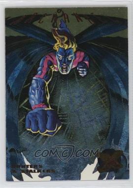 1995 Fleer Ultra Marvel X-Men - Hunters & Stalkers - Silver #9 - Archangel