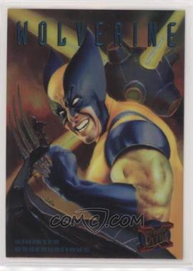 1995 Fleer Ultra Marvel X-Men - Sinister Observations Chromium #10 - Wolverine