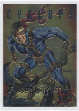 1995 Fleer Ultra Marvel X-Men - Sinister Observations Chromium #3 - Cyclops