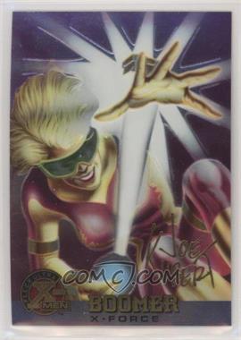 1995 Fleer Ultra Marvel X-Men All-Chromium - [Base] - Gold Signature #20 - X-Force - Boomer