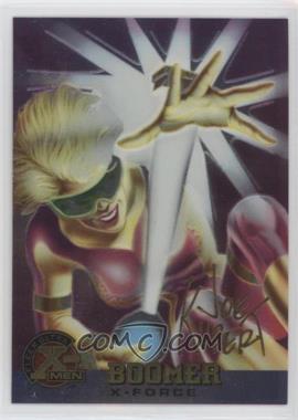 1995 Fleer Ultra Marvel X-Men All-Chromium - [Base] - Gold Signature #20 - X-Force - Boomer