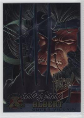 1995 Fleer Ultra Marvel X-Men All-Chromium - [Base] - Gold Signature #58 - Super Villain - Albert