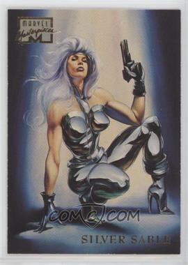 1996 Fleer Marvel Masterpieces - [Base] #43 - Silver Sable