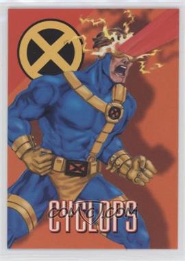 1996 Fleer Marvel Vision - [Base] #30 - Cyclops