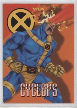 1996 Fleer Marvel Vision - [Base] #30 - Cyclops