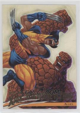 1996 Fleer Ultra Marvel X-Men: Wolverine - [Base] #41 - Wolverine vs. Thing