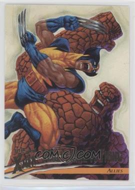 1996 Fleer Ultra Marvel X-Men: Wolverine - [Base] #41 - Wolverine vs. Thing