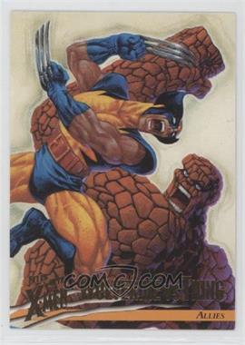 1996 Fleer Ultra Marvel X-Men: Wolverine - [Base] #41 - Wolverine vs. Thing