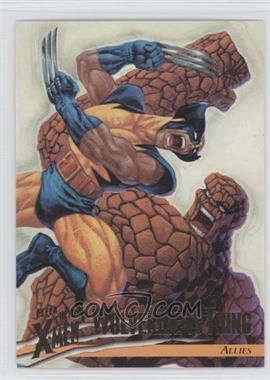 1996 Fleer Ultra Marvel X-Men: Wolverine - [Base] #41 - Wolverine vs. Thing