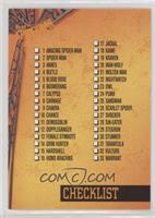 Checklist - Cards 1-50