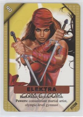 2001 Marvel ReCharge - Collectible Card Game #21 - Elektra