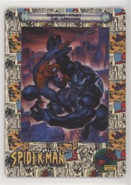 2002 Artbox Marvel Spider-Man FilmCardz - [Base] #45 - Battle Sub-set - Spider-Man vs. Venom [EX to NM]