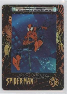 2002 Artbox Marvel Spider-Man FilmCardz - Chase Set Ph #Ph5 - Spidey Soars Through a Starlit Sky