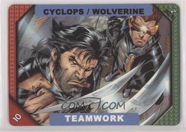 2002 Marvel ReCharge - Collectible Card Game Series 2 #76 - Teamwork - Cyclops, Wolverine