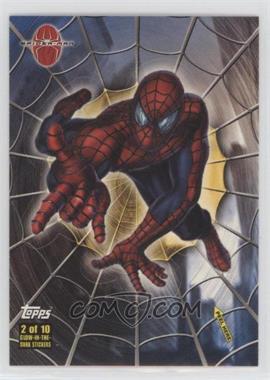 2002 Topps Marvel Spider-Man: The Movie - Glow-in-the-Dark Stickers #2 - Spider-Man