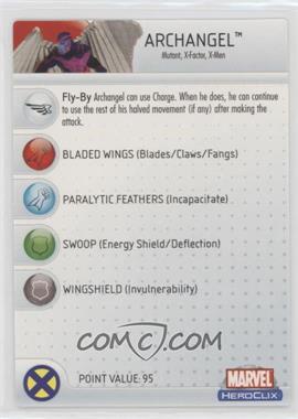 2007 Marvel HeroClix Mutations and Monsters - [Base] #034 - Archangel