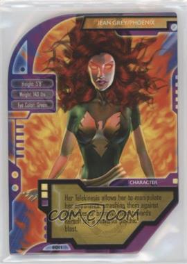 2007 Mattel Marvel X-Men HyperScan - [Base] #011 - Jean Grey/Phoenix