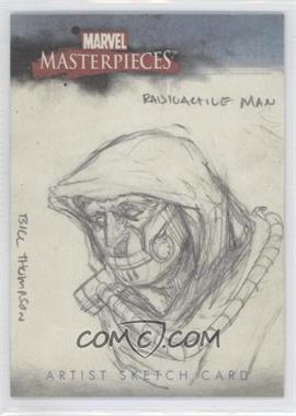 2007 Upper Deck Fleer Marvel Masterpieces - Sketch Cards #_BITH - Bill Thompson (Radioactive Man) /1