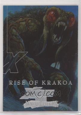 2008 Fleer Marvel Masterpieces Series 3 - Silver X-Men Secret Identities #XM 6 - Rise of Krakoa