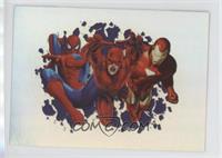 Rainbow Foil - Daredevil, Spider-Man, Iron Man