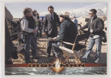 2008 Rittenhouse Marvel Iron Man: The Movie - [Base] #67 - Behind the Scenes - Director Jon Favreau talks with…