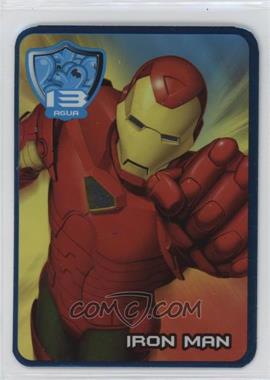 2009 Galletas Marinela Marvel - [Base] #_IRMA.2 - Iron Man (13 Agua)
