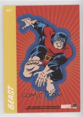 2010 Rittenhouse 70 Years of Marvel Comics - Sticker Cards #S17 - Beast