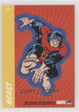 2010 Rittenhouse 70 Years of Marvel Comics - Sticker Cards #S17 - Beast