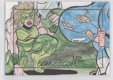 2010 Rittenhouse Marvel Heroes & Villains - SketchaFEX Sketch Cards #_RANO - Raimundo "Nato" Nonato /1