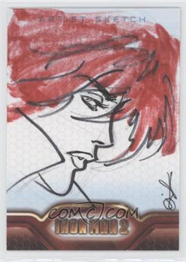 2010 Upper Deck Marvel Iron Man 2 - Artist Sketches #_DISM - Dietrich Smith /1