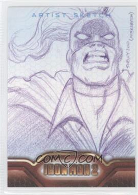 2010 Upper Deck Marvel Iron Man 2 - Artist Sketches #_LASN - Lawrence Snelly /1