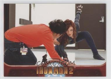 2010 Upper Deck Marvel Iron Man 2 - [Base] #62 - Behind the Scenes - Cinematogropher Matthew Libatique frames a shot of Black Widow