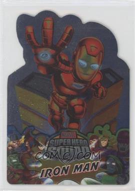 2010 Upper Deck Marvel Super Hero Squad - Die-Cuts #SHSDIE_004 - Iron Man