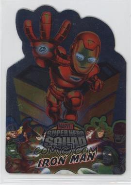 2010 Upper Deck Marvel Super Hero Squad - Die-Cuts #SHSDIE_004 - Iron Man