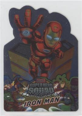 2010 Upper Deck Marvel Super Hero Squad - Die-Cuts #SHSDIE_004 - Iron Man