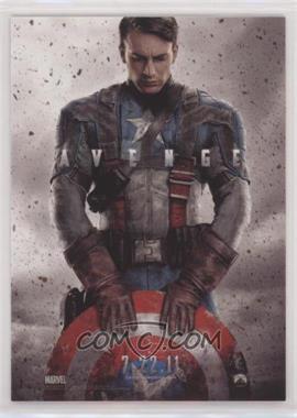 2011 Upper Deck Marvel Studios Captain America The First Avenger - [Base] #1 - Movie Poster