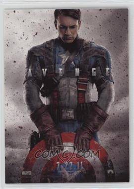 2011 Upper Deck Marvel Studios Captain America The First Avenger - [Base] #1 - Movie Poster