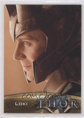 2011 Upper Deck Marvel Thor: The Movie - [Base] #72 - Tom Hiddleston as Loki