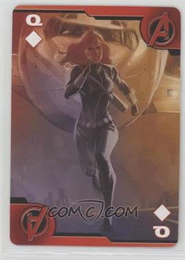 2012 Aquarius Marvel Avengers Playing Cards - [Base] #QD - Black Widow