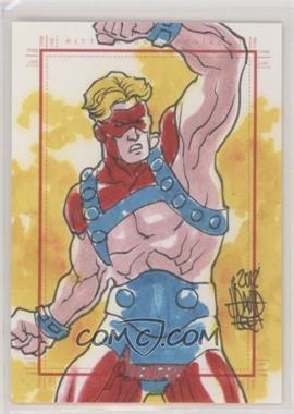 2012 Rittenhouse Marvel Greatest Heroes - SketchaFEX Sketch Cards #_JDLE - Jay David Lee /1