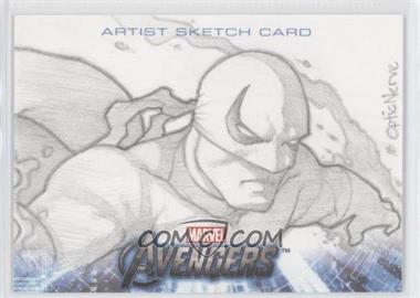 2012 Upper Deck Marvel Avengers Assemble - Art Sketch Cards #_IFON - Optic Nerve (Iron Fist) /1