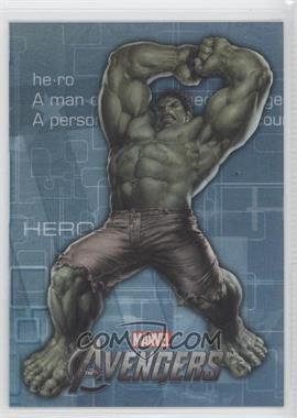 2012 Upper Deck Marvel Avengers Assemble - Heroes/Villains Evolve #E-10 - Hulk