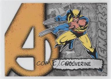 2012 Upper Deck Marvel Beginnings Series 2 - Avengers Die-Cut #A-44 - Wolverine
