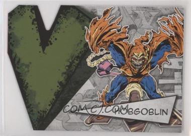 2012 Upper Deck Marvel Beginnings Series 3 - Villains Die-Cuts #V-14 - Hobgoblin