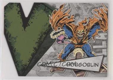 2012 Upper Deck Marvel Beginnings Series 3 - Villains Die-Cuts #V-14 - Hobgoblin