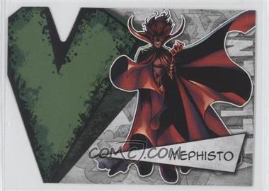 2012 Upper Deck Marvel Beginnings Series 3 - Villains Die-Cuts #V-26 - Mephisto