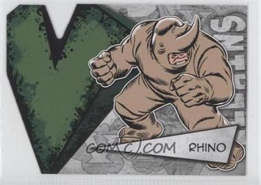 2012 Upper Deck Marvel Beginnings Series 3 - Villains Die-Cuts #V-34 - Rhino